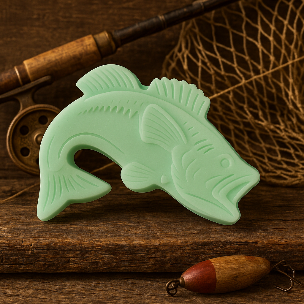 Hemp, goats milk blend fish soap