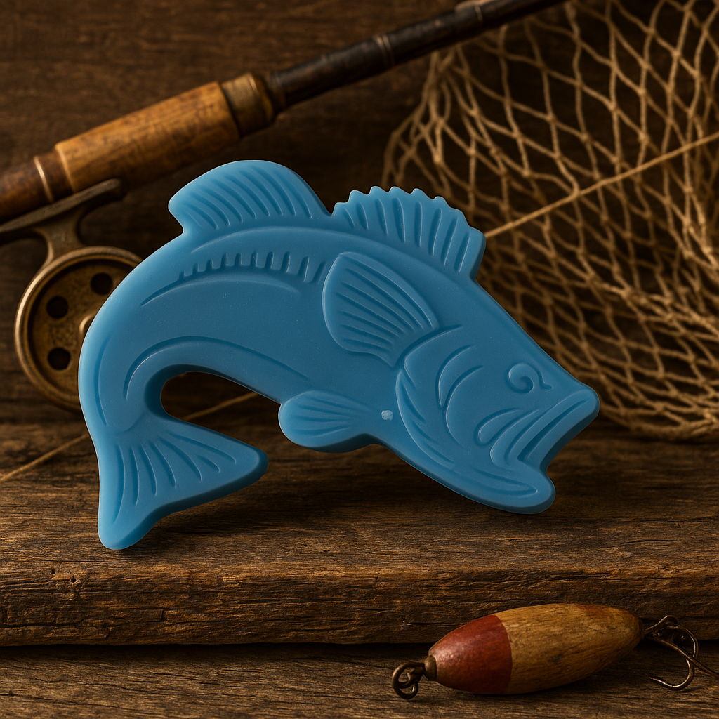 Hemp, goats milk blend fish soap