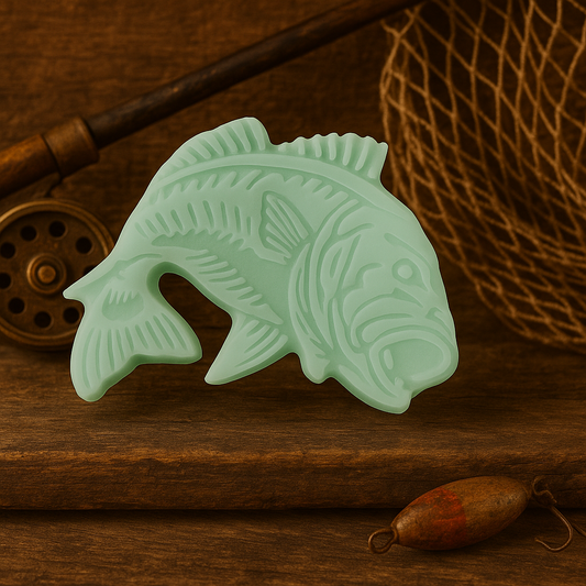 Hemp, goats milk blend fish soap