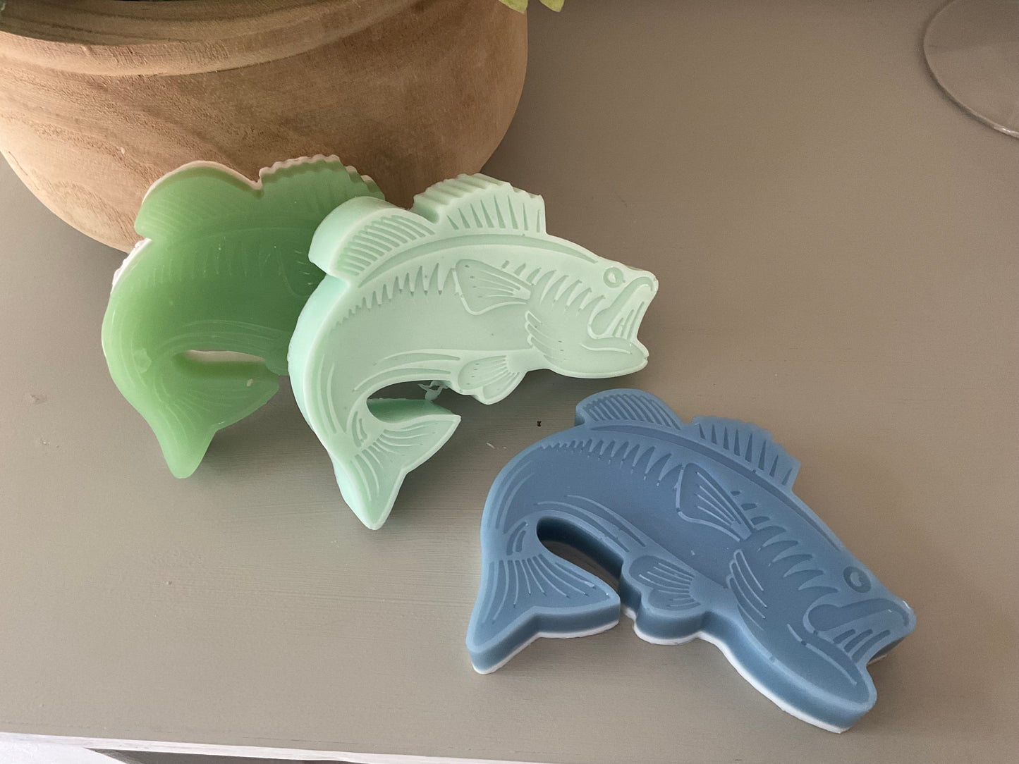 Hemp, goats milk blend fish soap