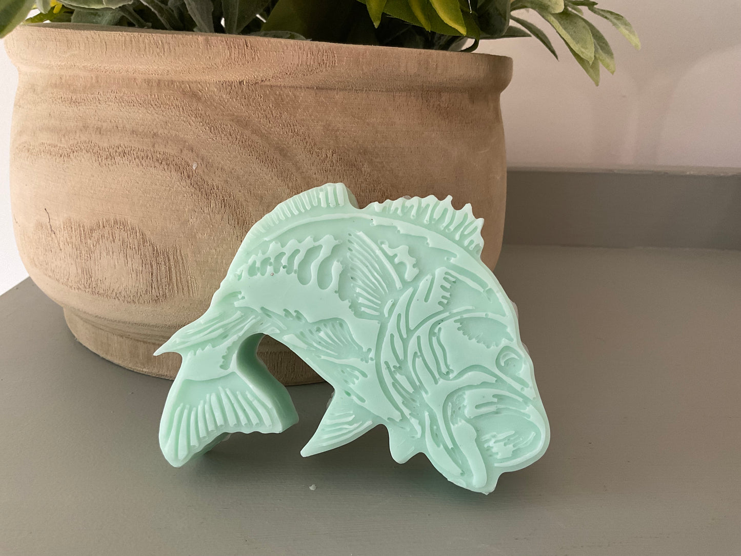 Hemp, goats milk blend fish soap