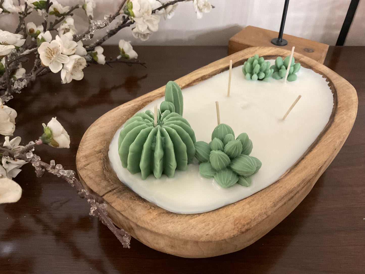 Dough bowl candles