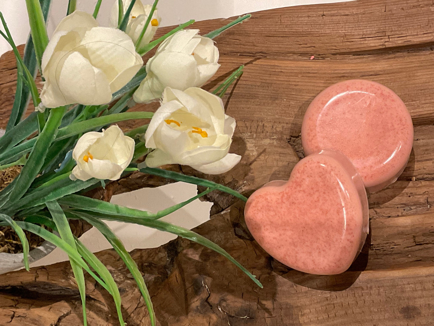 Handmade all natural clay soap.