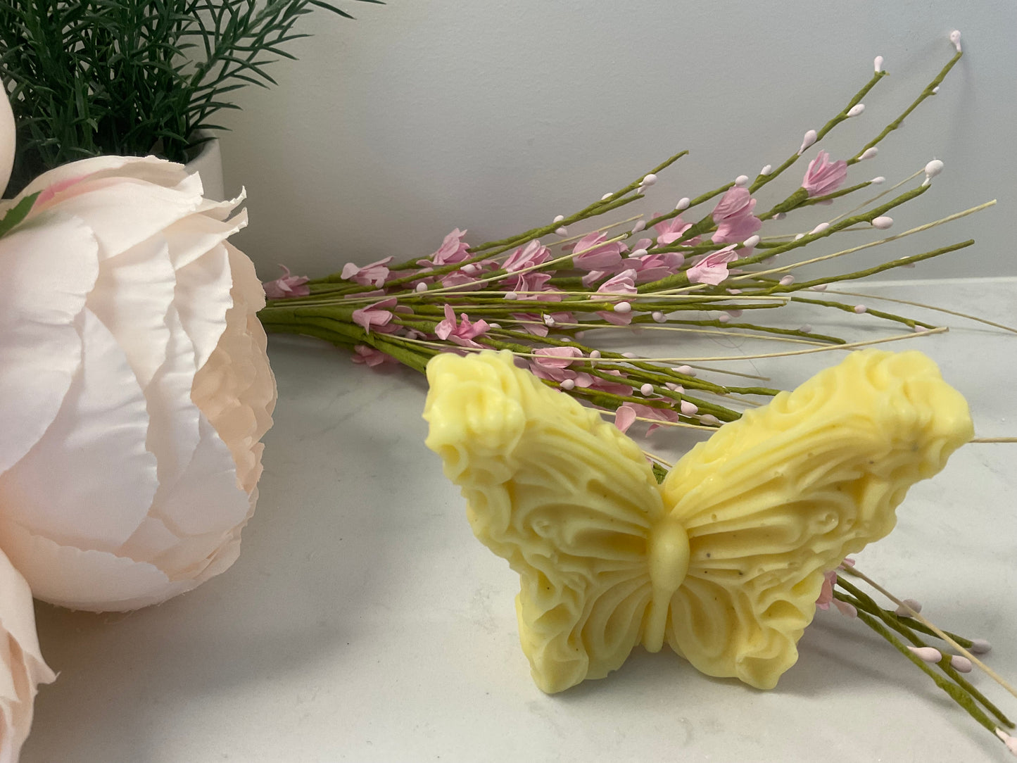 Butterfly soap