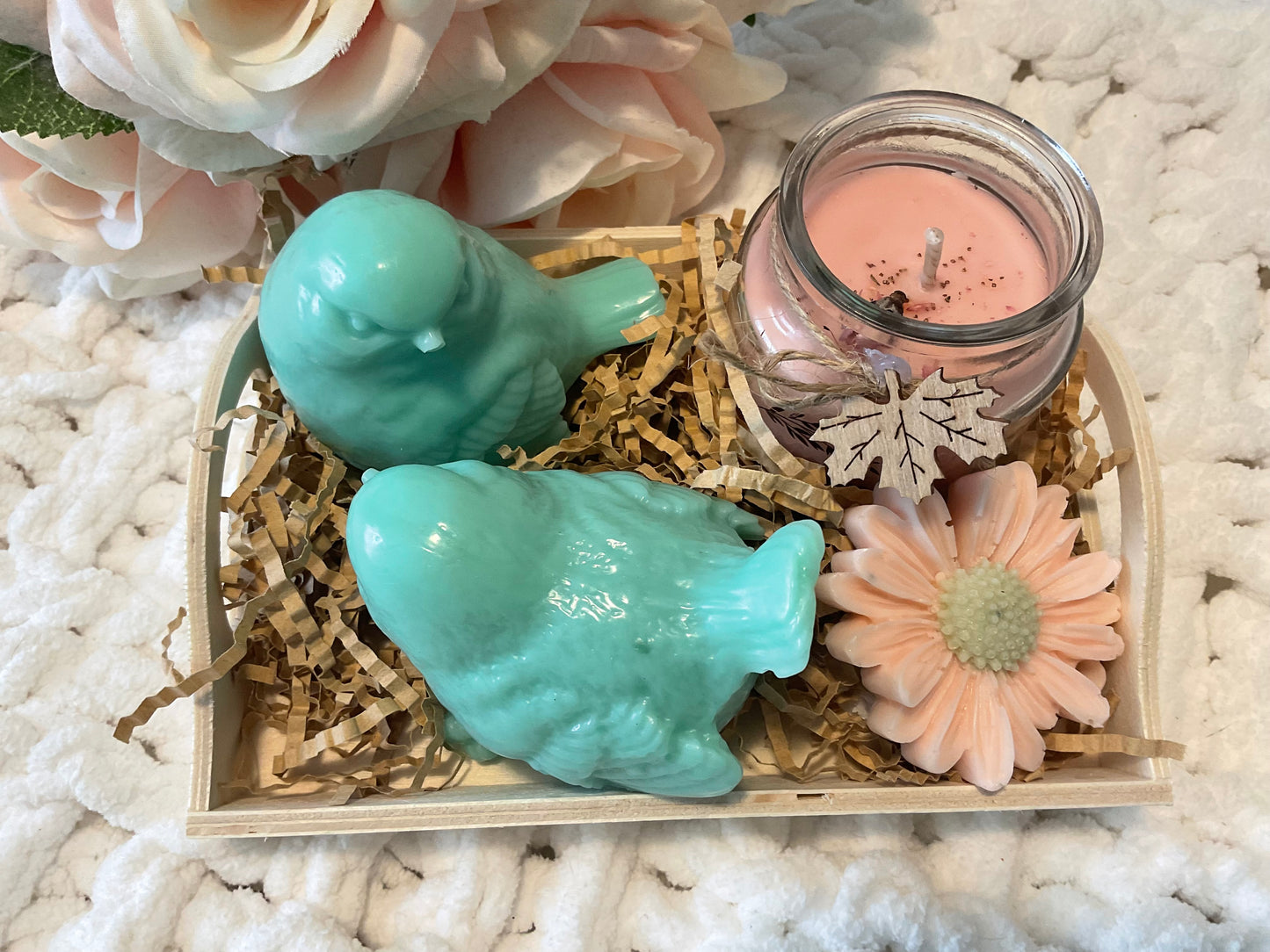 Pair of birds soaps