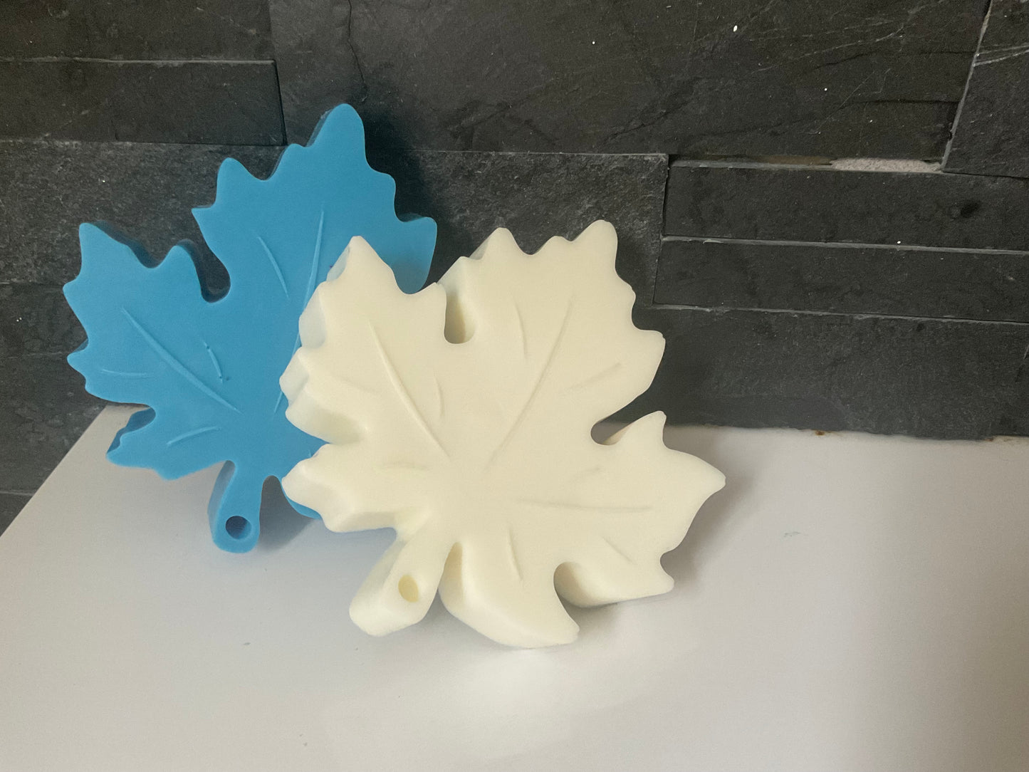 Maple leaf soap