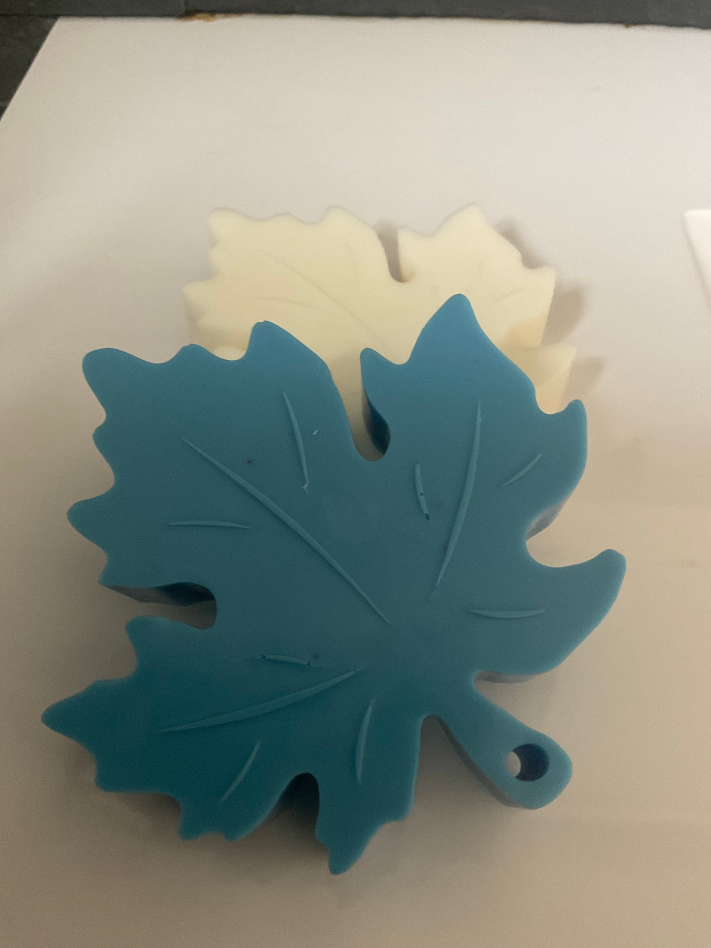 Maple leaf soap