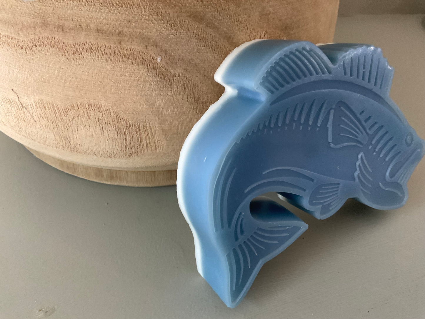 Hemp, goats milk blend fish soap