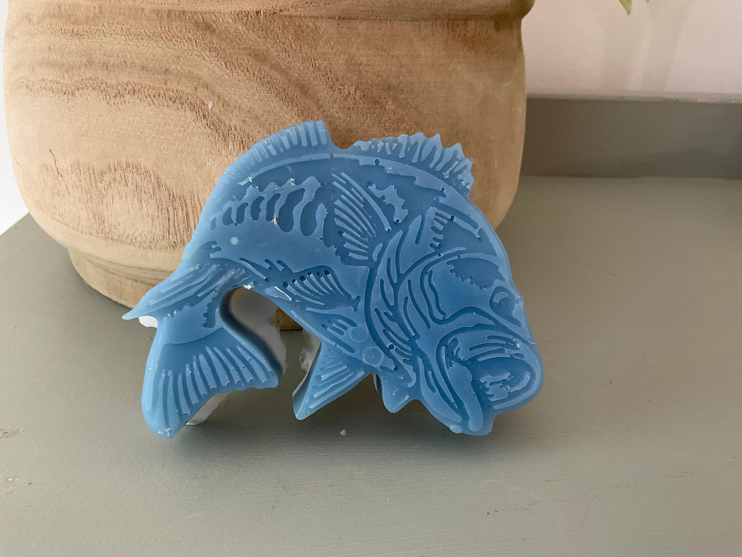 Hemp, goats milk blend fish soap