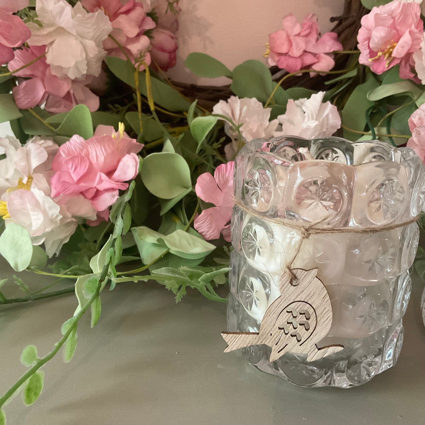 Milk and honey 8 oz candle