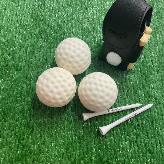Golf ball soap gift set